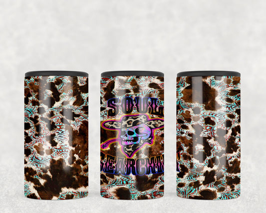 Western Skull Soul Searching 5-in-1 Can Hugger Tumbler - 1218