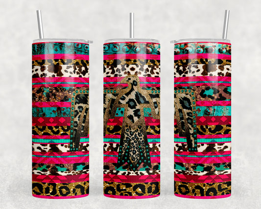 Serape Thunderbird 20oz Skinny Tumbler - 1219