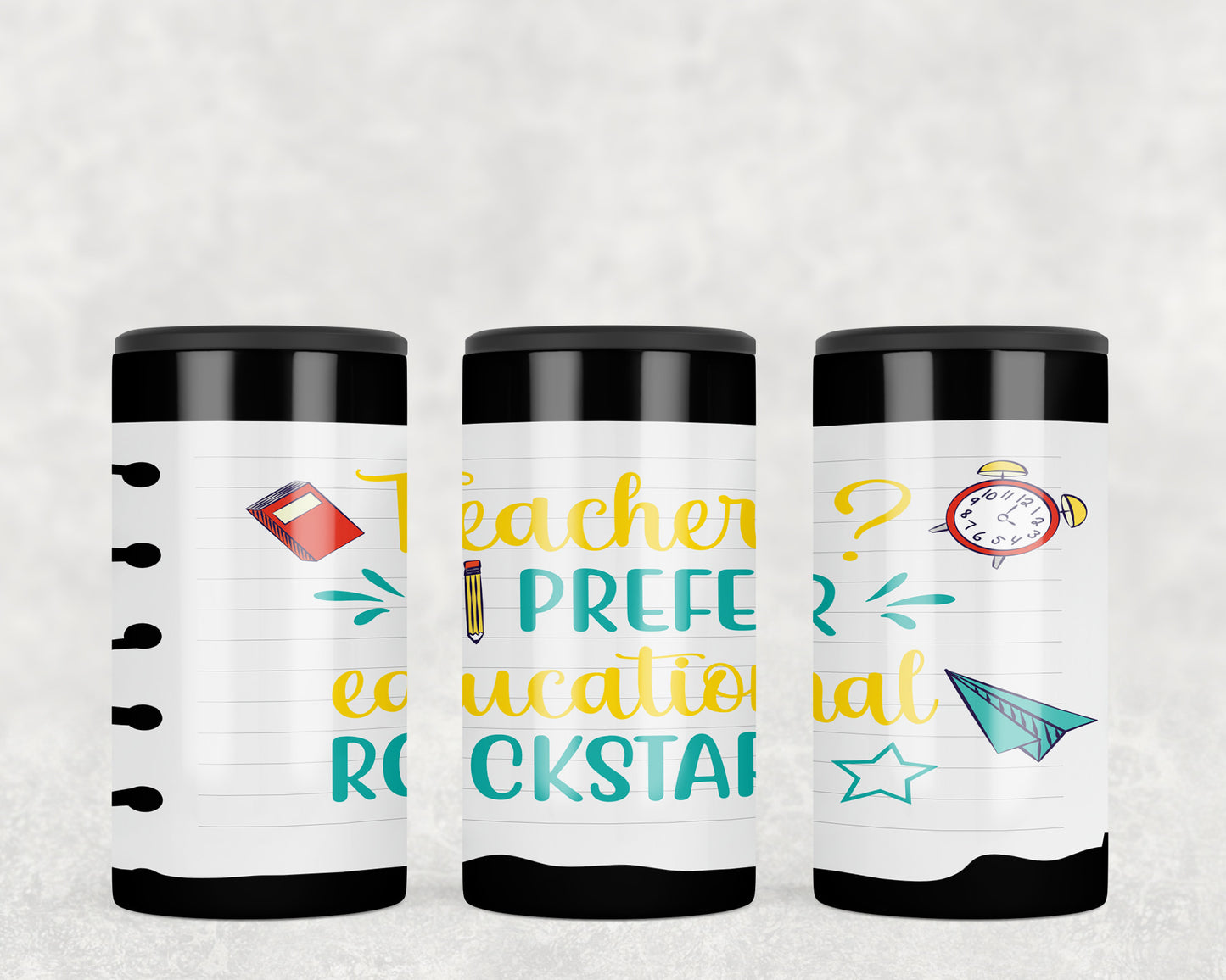 Teacher 5-in-1 Can Hugger Tumbler - 1236