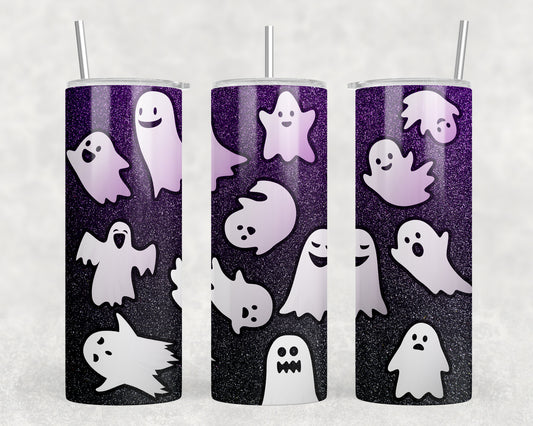 Halloween Ghosts 20oz Skinny Tumbler - 1249