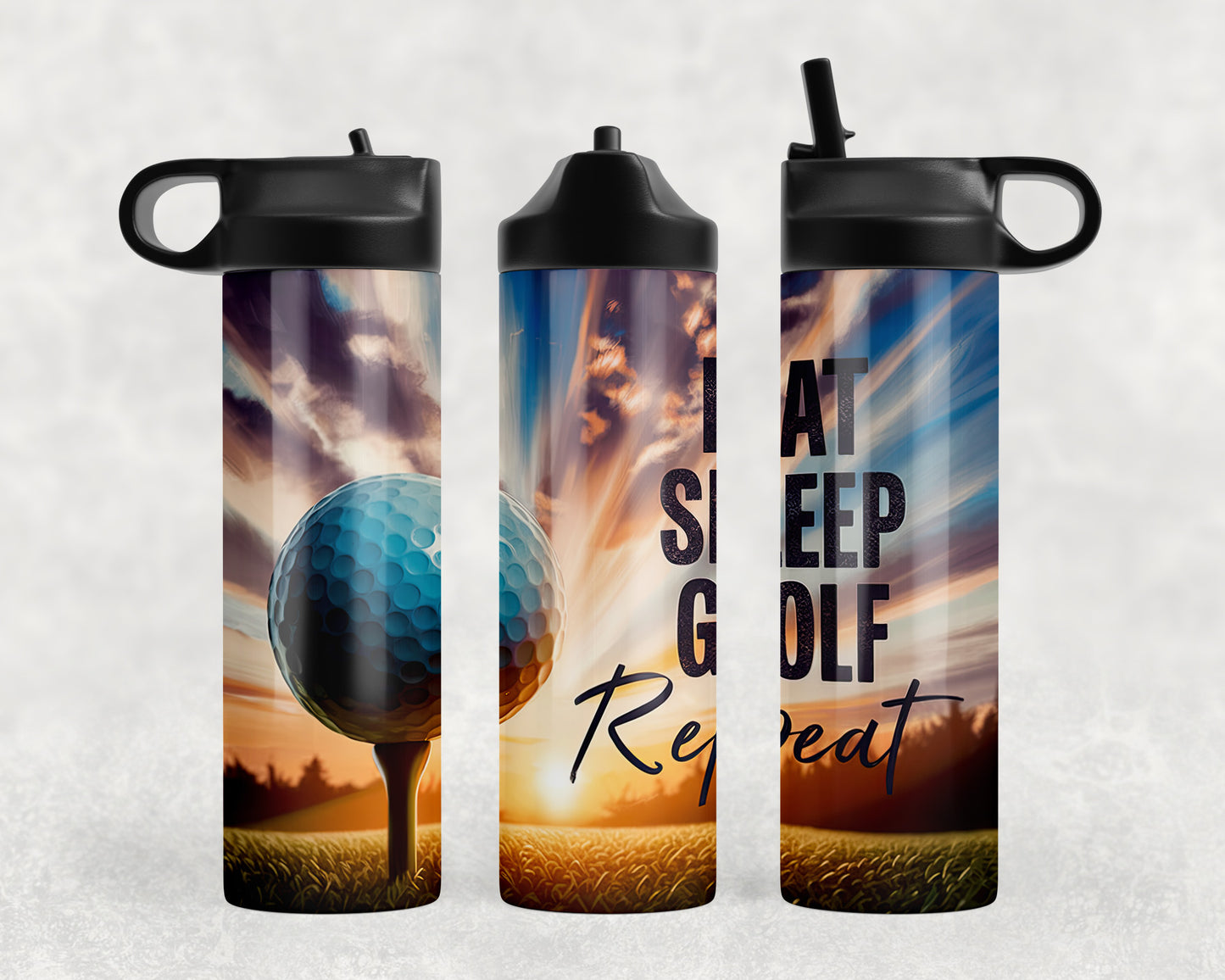 Golf Water Bottle - 124