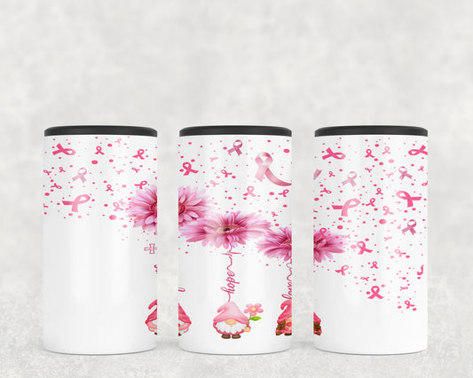 Breast Cancer Awareness Gnomes 5-in-1 Can Hugger Tumbler - 1250