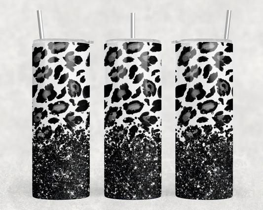 Leopard Print 20oz Skinny Tumbler - 1256