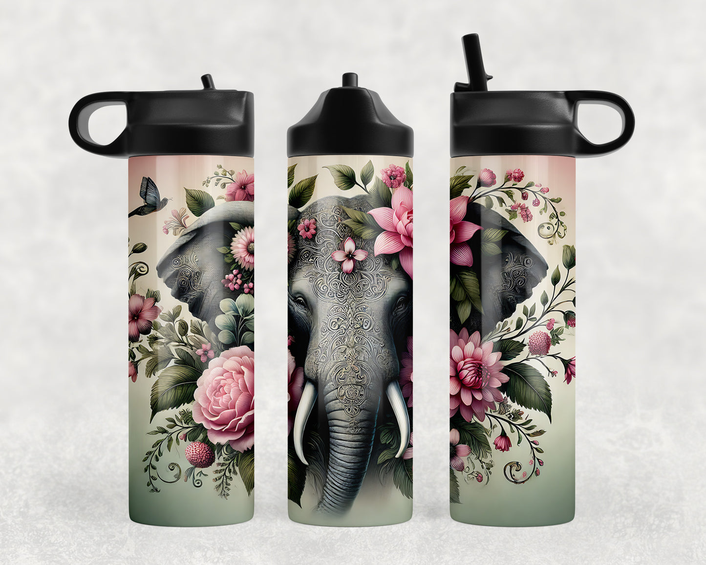 Elephant Water Bottle - 125