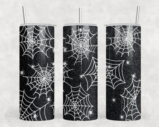 Halloween Spider Webs 20oz Skinny Tumbler - 1263