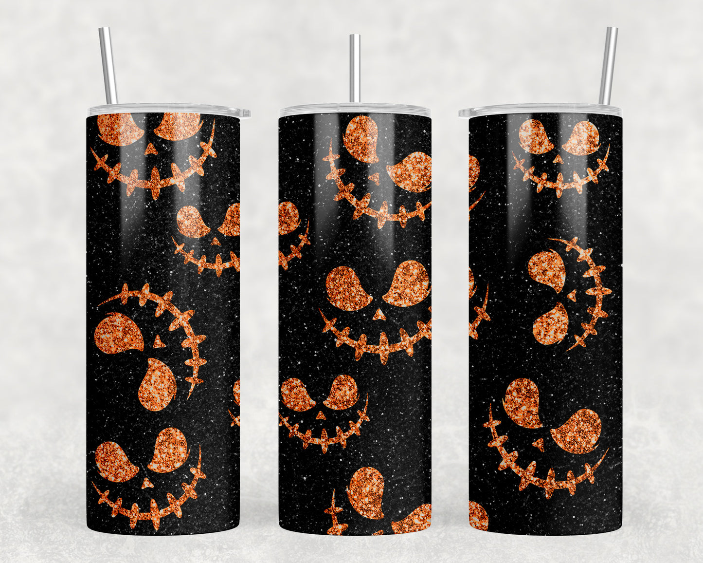 Halloween Faces 20oz Skinny Tumbler - 1264