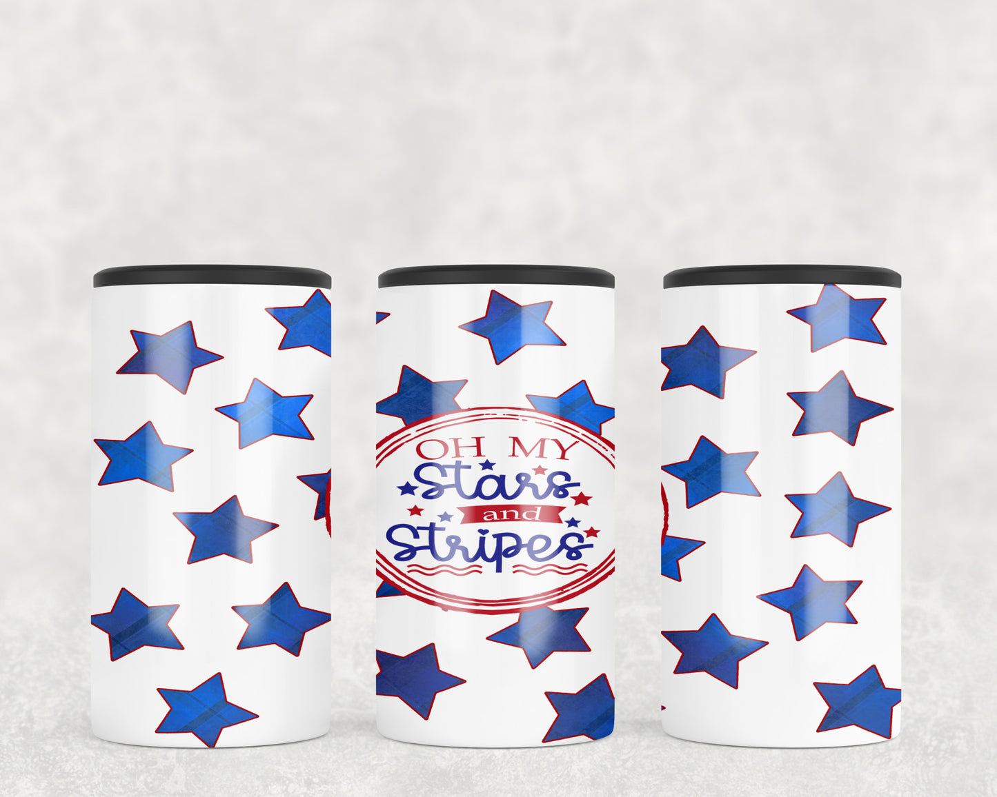 Oh My Stars 4th Of July 5-in-1 Can Hugger Tumbler - 1271