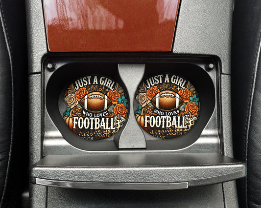 Football Car Coaster Set - 127