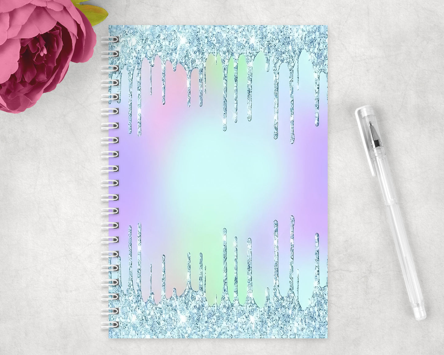 Pastel Spiral Lined A5 Journal - 1281