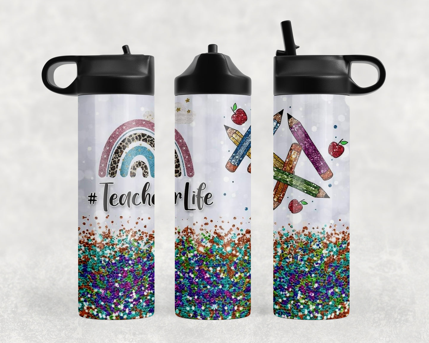 Teacher Life Water Bottle - 1286