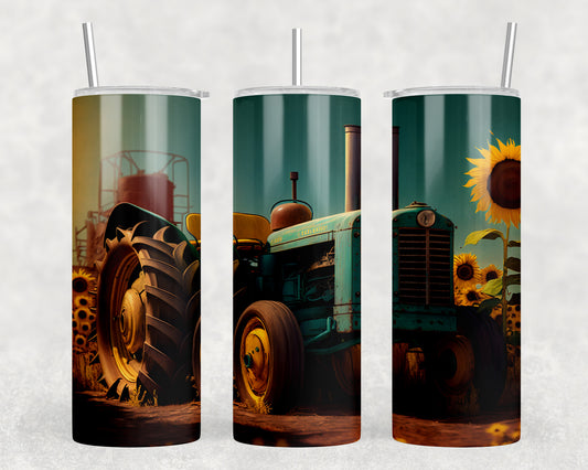 Tractor 20oz Skinny Tumbler - 1291