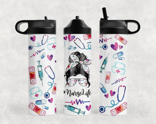 Nurse Life Water Bottle - 1295