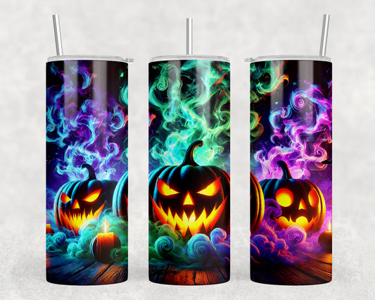 Halloween Pumpkins 20oz Skinny Tumbler - 129