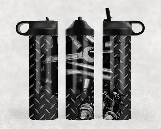 Diamond Plate Tools Water Bottle - 1303