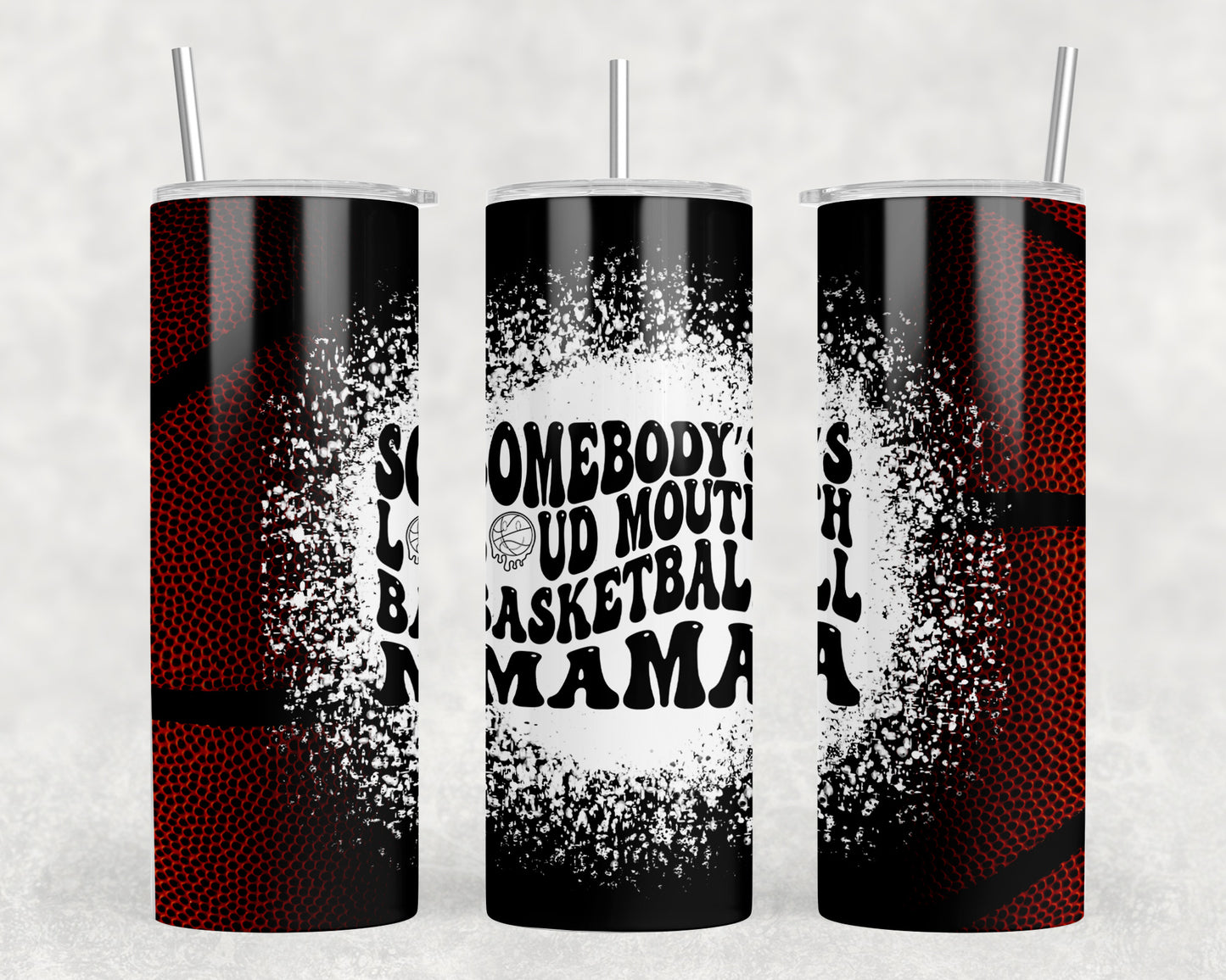 Basketball Mama 20oz Skinny Tumbler - 1305