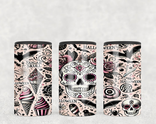 Sugar Skull 5-in-1 Can Hugger Tumbler - 130