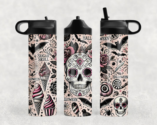 Sugar Skull Water Bottle - 130