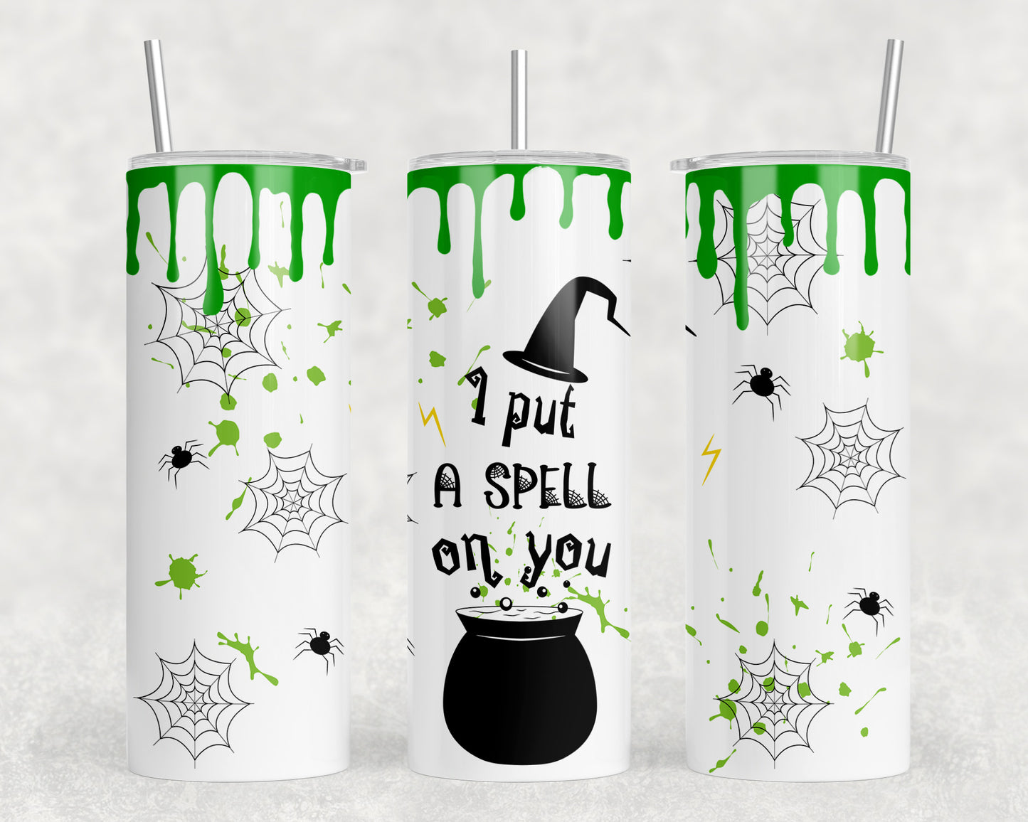 Halloween I Put A Spell On You 20oz Skinny Tumbler - 1316