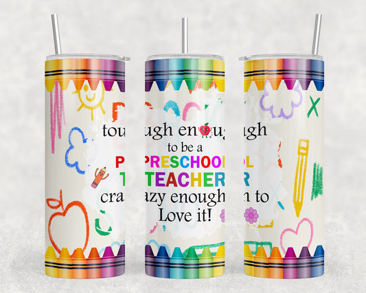 Teacher 20oz Skinny Tumbler - 1327