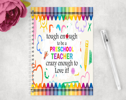 Teacher Spiral Lined A5 Journal - 1327