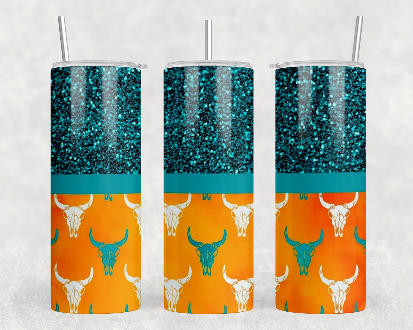 Mini Skulls 20oz Skinny Tumbler - 1335