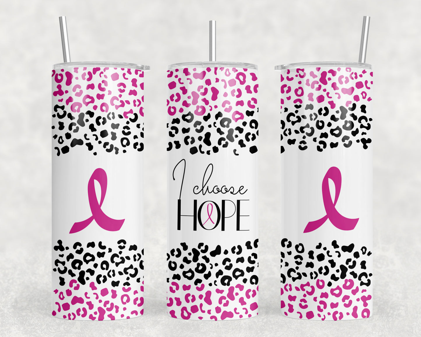 Breast Cancer Awareness 20oz Skinny Tumbler - 1339