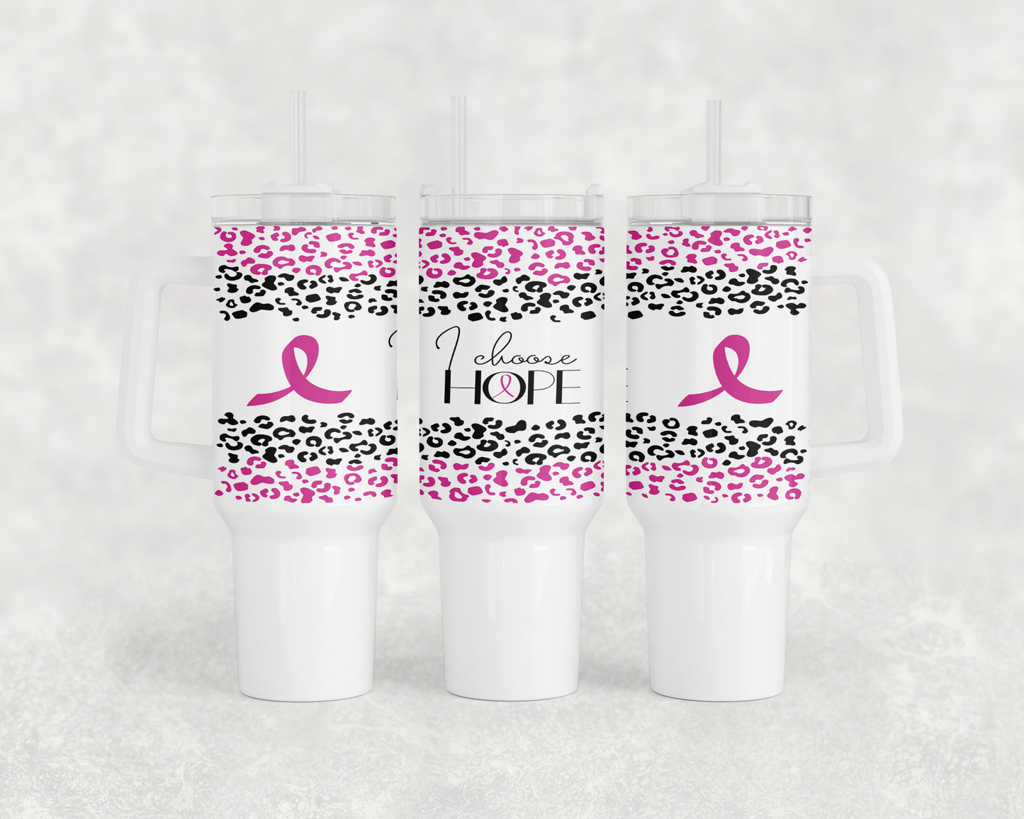 Breast Cancer Awareness 40oz Tumbler - 1339