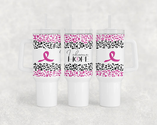 Breast Cancer Awareness 40oz Tumbler - 1339