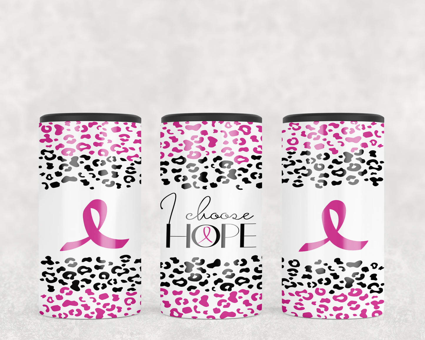 Breast Cancer Awareness 5-in-1 Can Hugger Tumbler - 1339