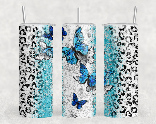 Butterflies 20oz Skinny Tumbler - 1353