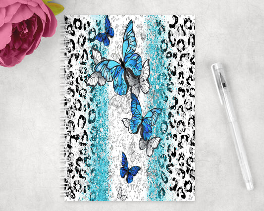 Butterflies Spiral Lined A5 Journal - 1353