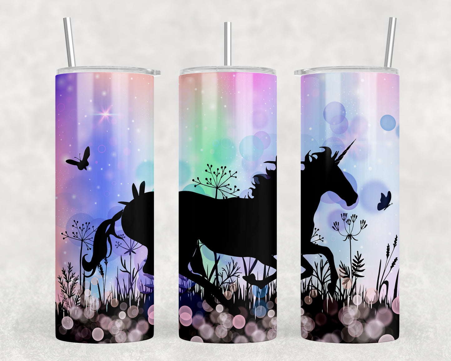 Unicorn 20oz Skinny Tumbler - 1357