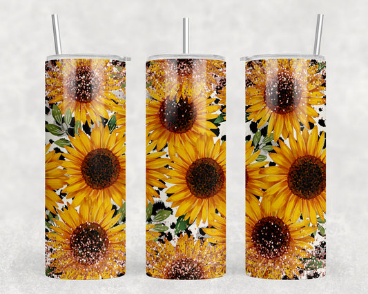 Sunflowers 20oz Skinny Tumbler - 1360