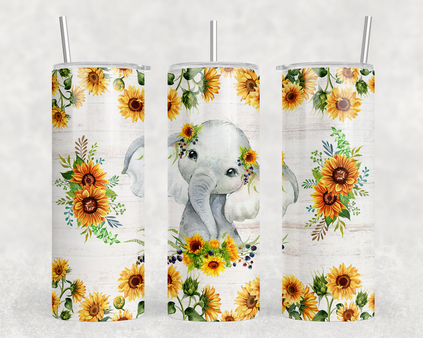 Elephant 20oz Skinny Tumbler - 1364