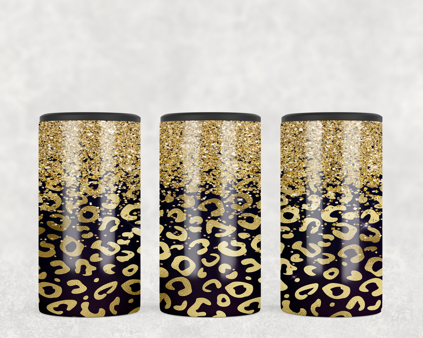 Leopard Print 5-in-1 Can Hugger Tumbler - 1366