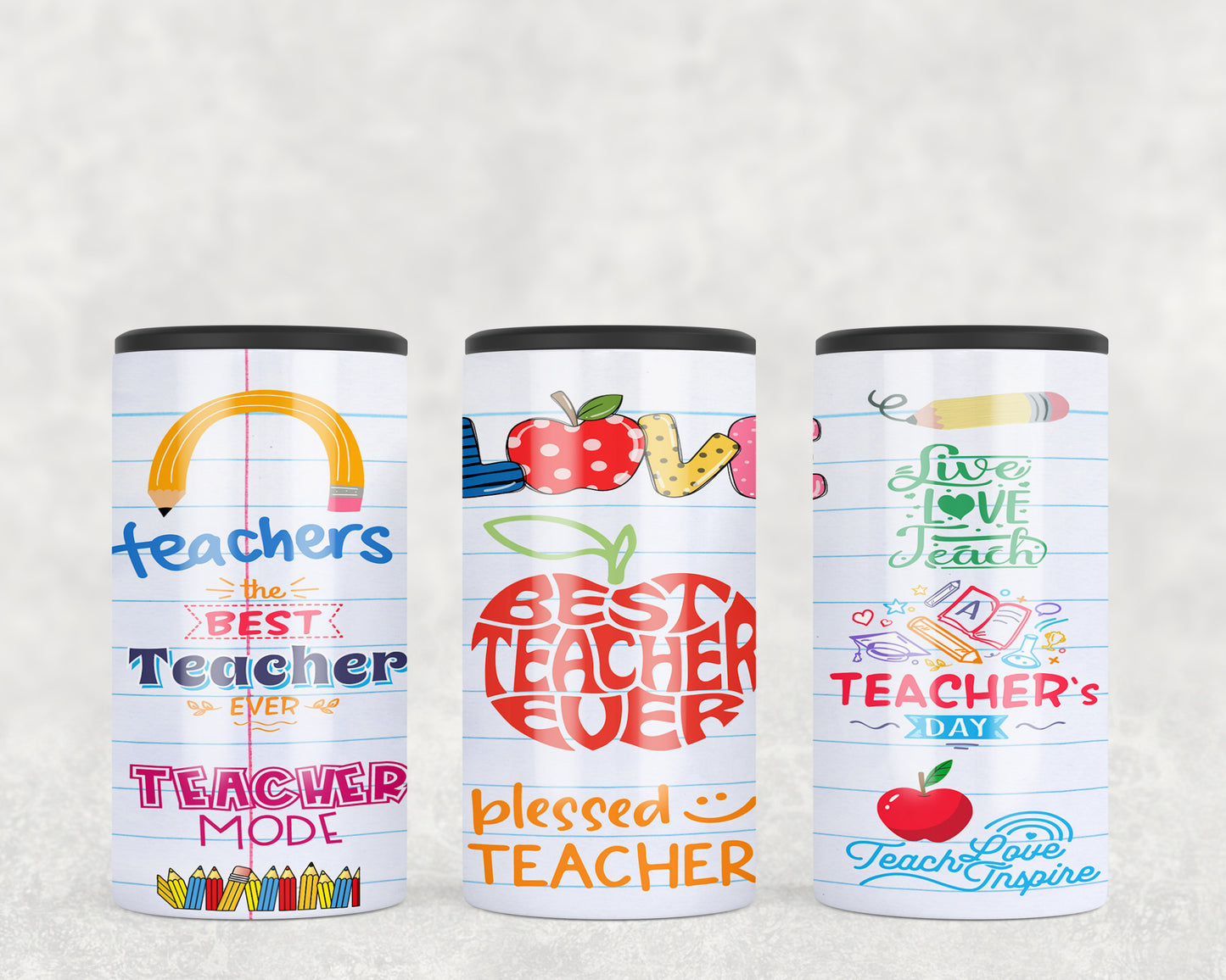 Teacher 5-in-1 Can Hugger Tumbler - 1368