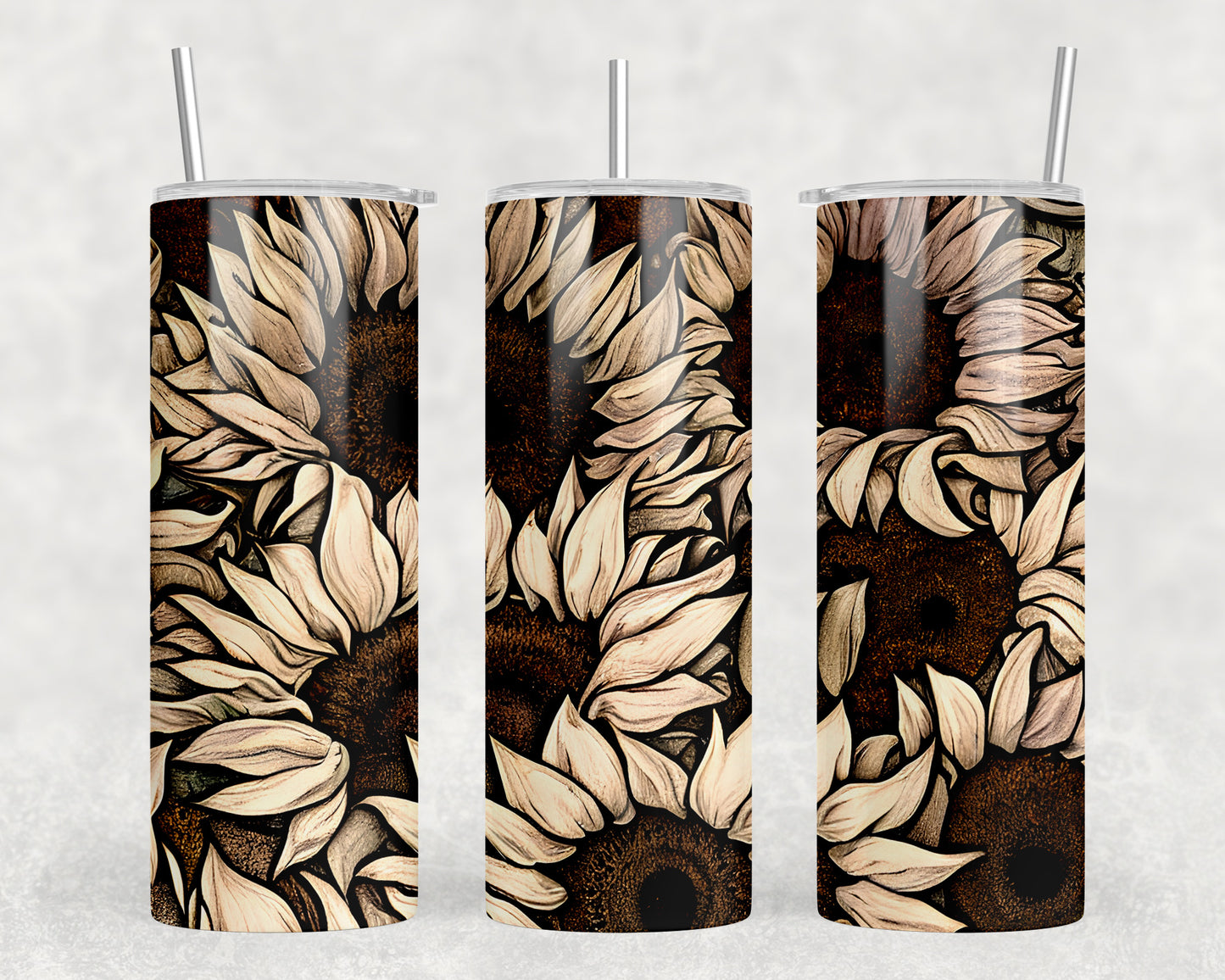 Sunflowers 20oz Skinny Tumbler - 1371