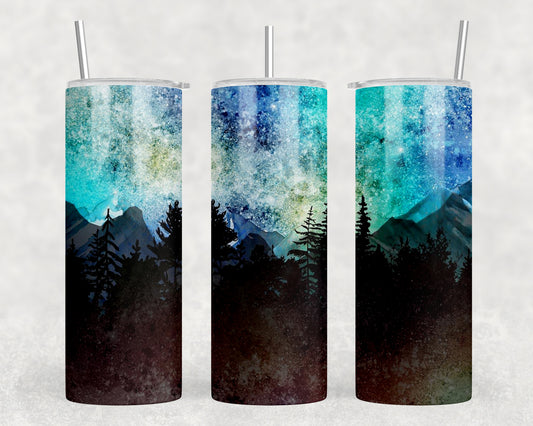 Northern Lights 20oz Skinny Tumbler - 1378