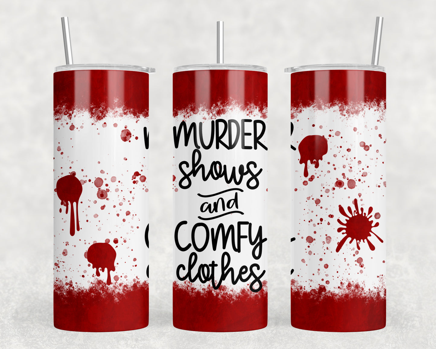 True Crime 20oz Skinny Tumbler - 1381