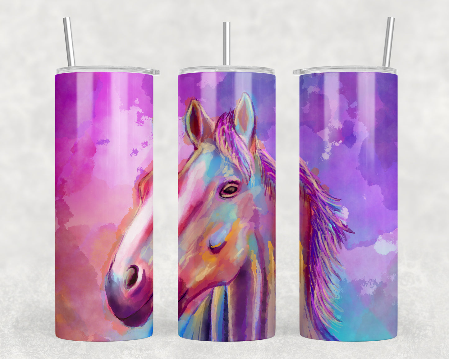 Horse 20oz Skinny Tumbler - 1384