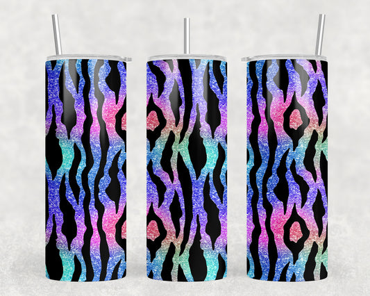 Tiger Print 20oz Skinny Tumbler - 1392