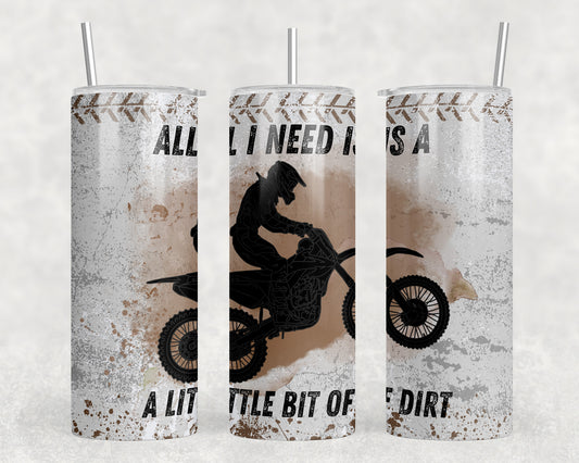 Dirt bike 20oz Skinny Tumbler - 1394