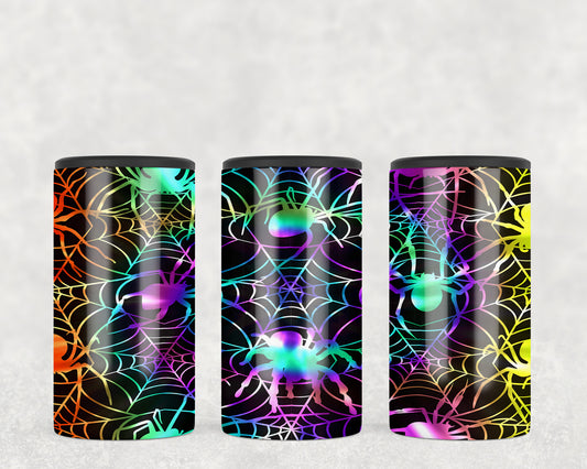 Halloween Neon Spiders 5-in-1 Can Hugger Tumbler - 1400