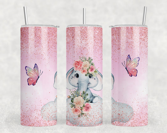 Elephant 20oz Skinny Tumbler - 1402