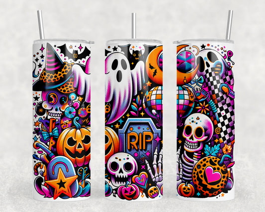 Halloween Mashup 20oz Skinny Tumbler - 140