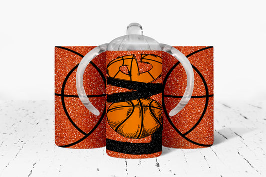 Basketball Kids Dual Lid Sippy Cup Tumbler - 1413