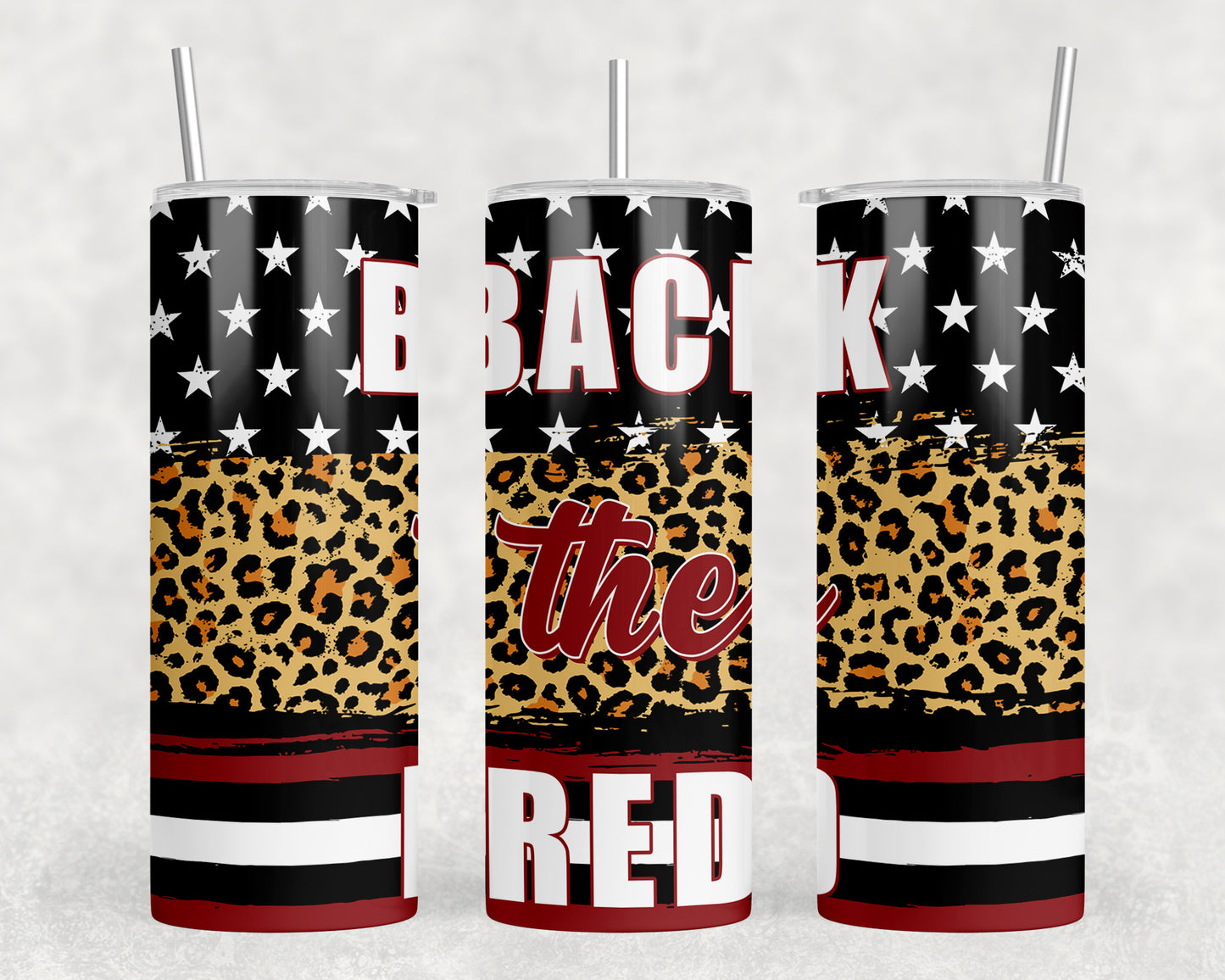 Back The Red 20oz Skinny Tumbler - 1440