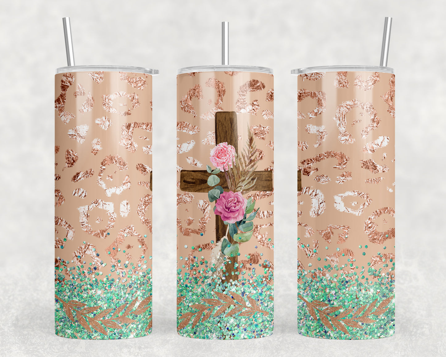 Pretty Cross 20oz Skinny Tumbler - 1441