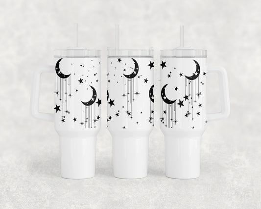 Moon and Stars 40oz Tumbler - 1444