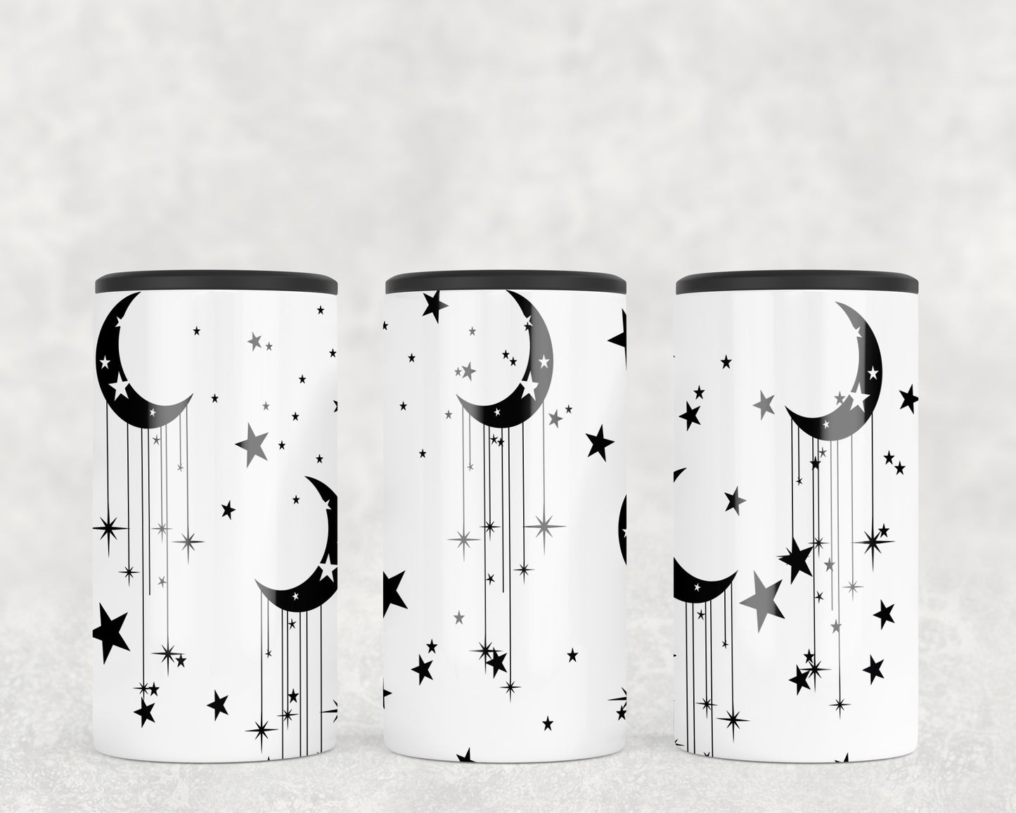 Moon and Stars 5-in-1 Can Hugger Tumbler - 1444